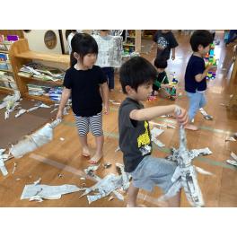ぶどう組　お部屋でたくさん遊んだよ！